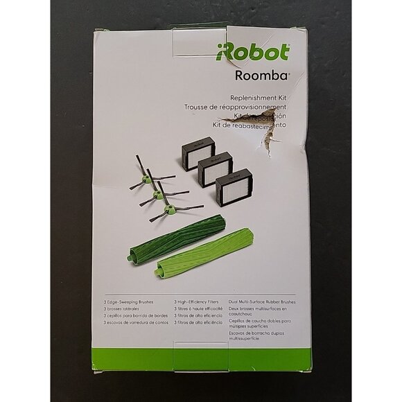 iRobot Filter Replenishment Kit for Roomba e and i Series Robot Vacuums - Green - Picture 2 of 7